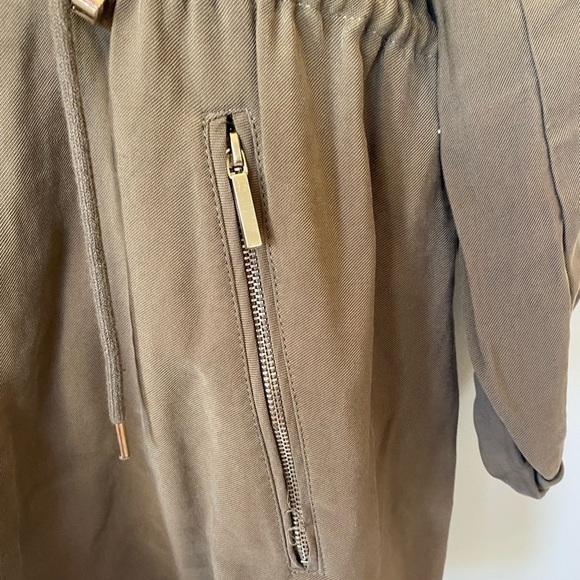 ZARA green military utility style jacket Sz M - Picture 7 of 15